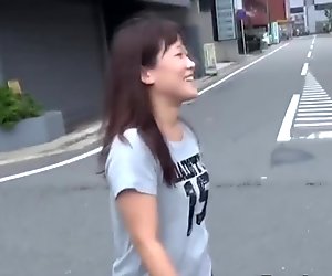 Asian leaves piss stream outdoors